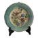 Old plate - Green Marli slip - XIX century