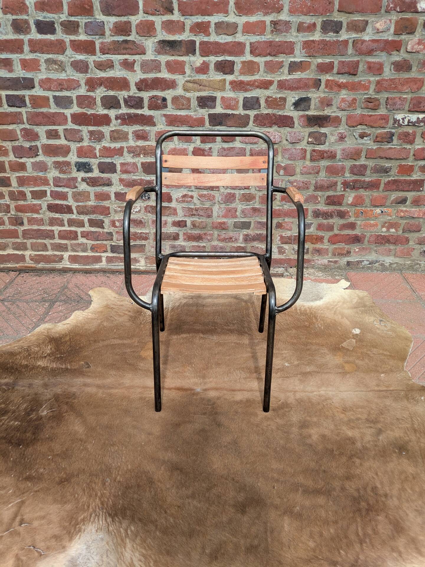 Industrial armchair