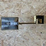60s 70s wall lamp articulated lamp brass Relco Made in Italy Design