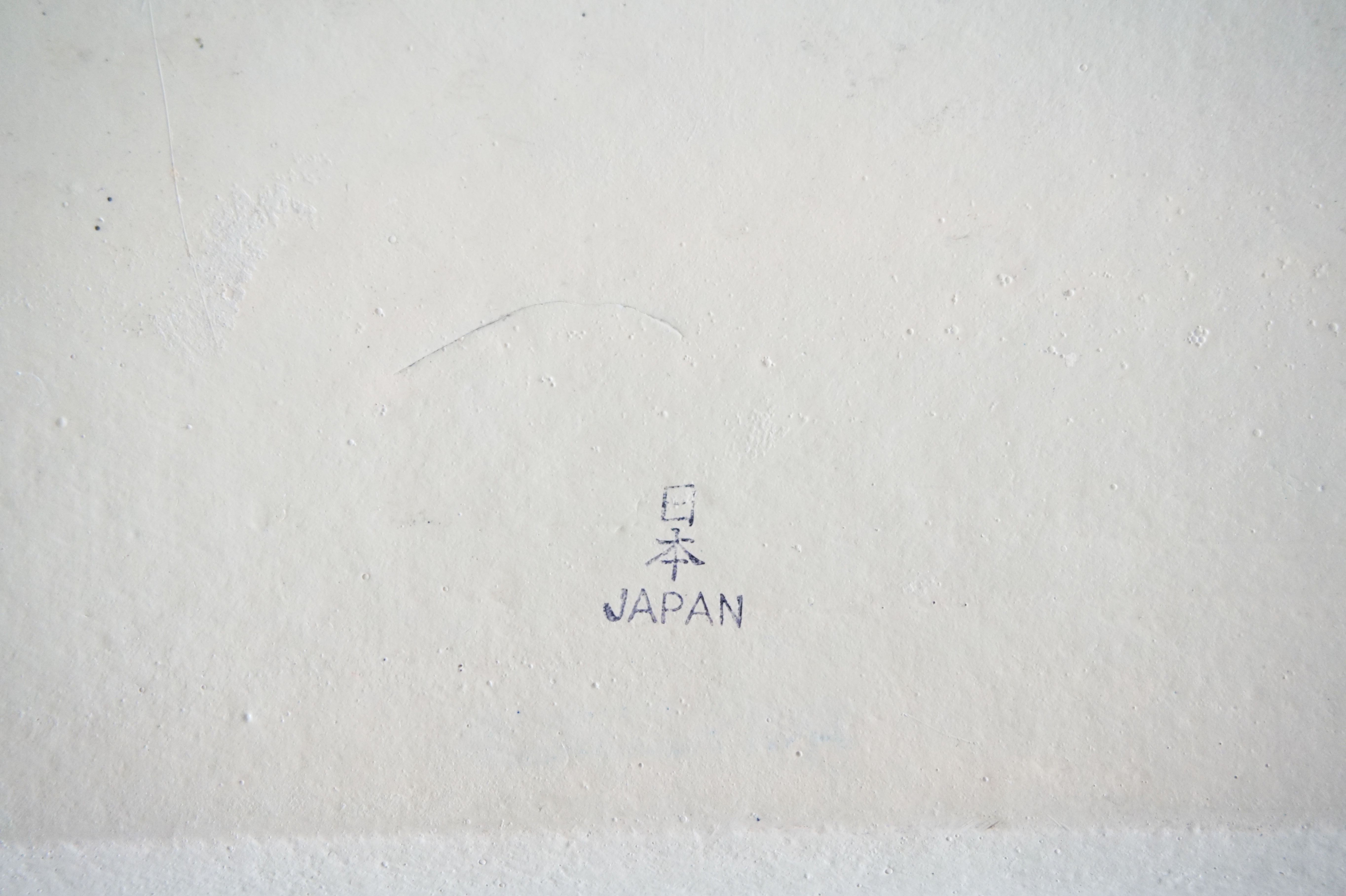 Japanese painted wood top