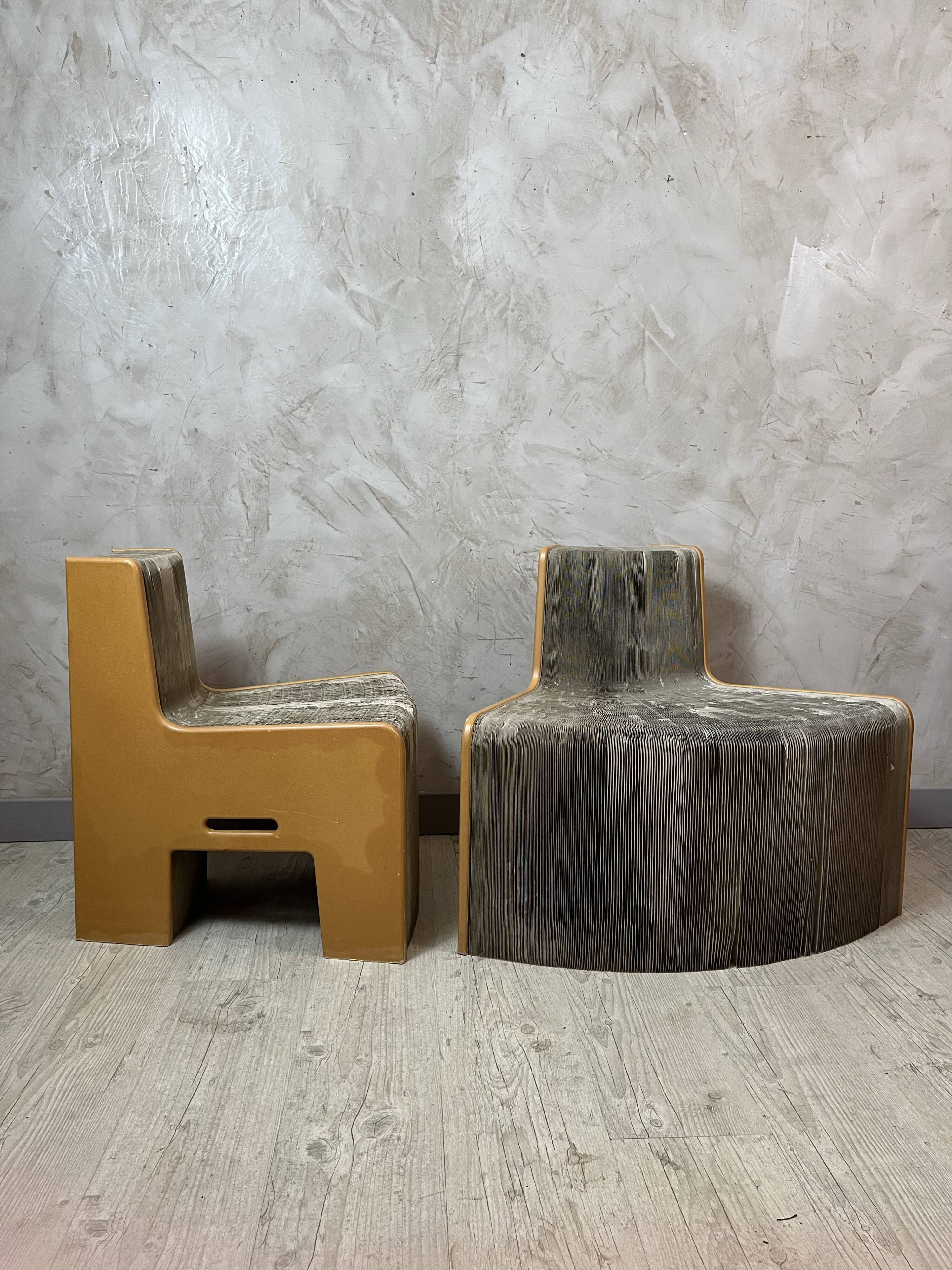 Pair of The Flexible Love armchairs