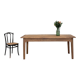 Vintage farmhouse table with spindle legs.