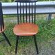 Paire chaises fanett par Ilmari Tapiovaara années 60