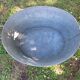Oval zinc basin