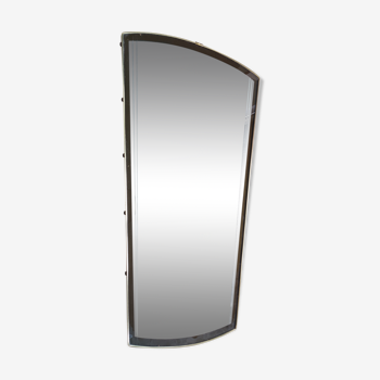 Large free-form asymmetrical mirror rearview mirror