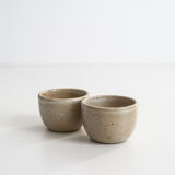 Stoneware cups