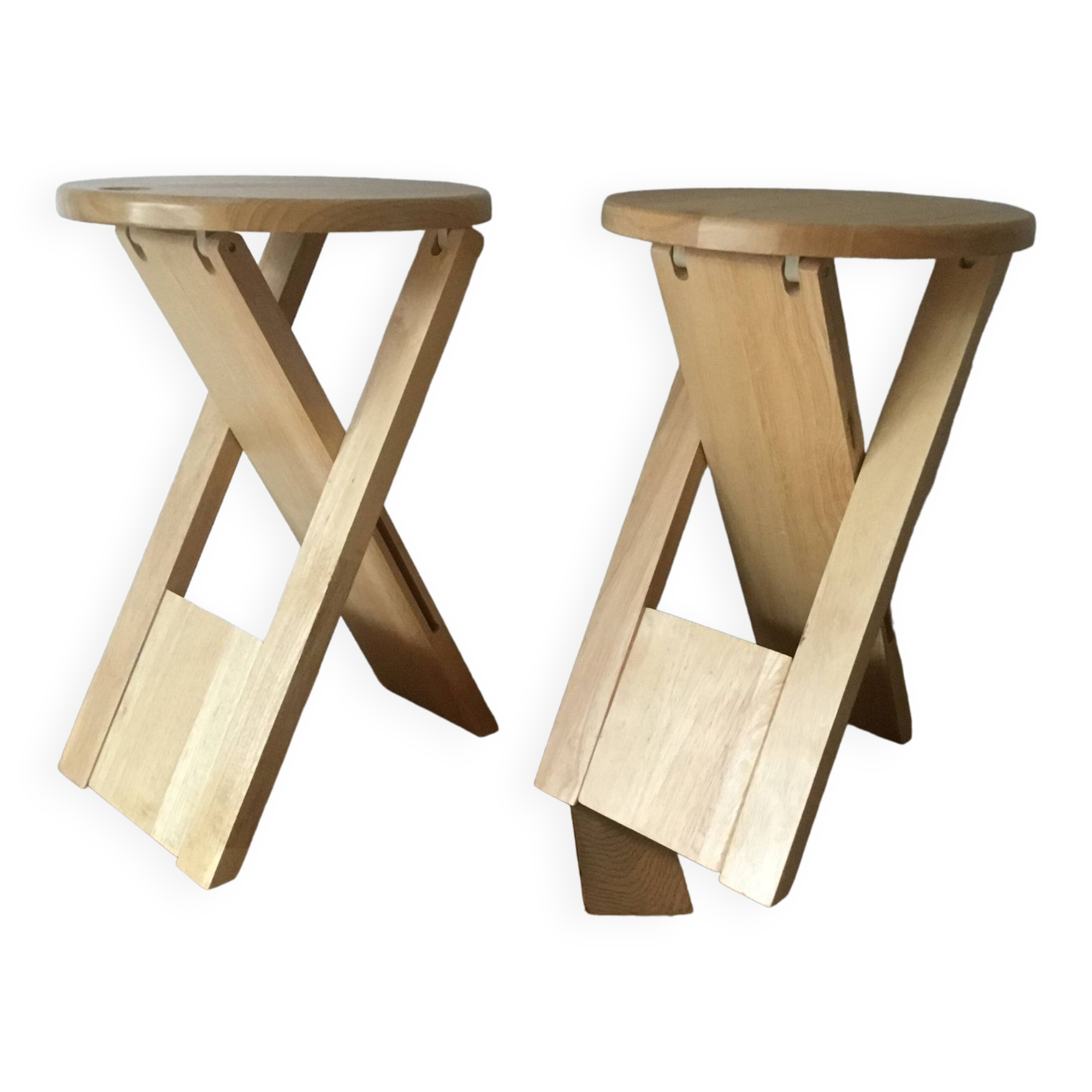 Suzi folding stools by Adrian Reed