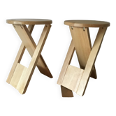 Suzi folding stools by Adrian Reed