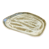 Green serving dish