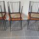 Series of 6 colette gueden chairs