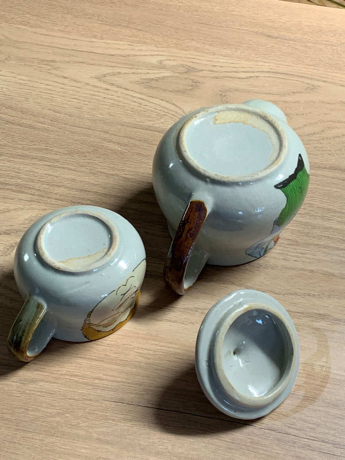 Tea set or coffee Grandpa Papi breakfast mug coffee maker