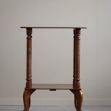Danish side table / Pedestal with finely carved legs, early 20th century