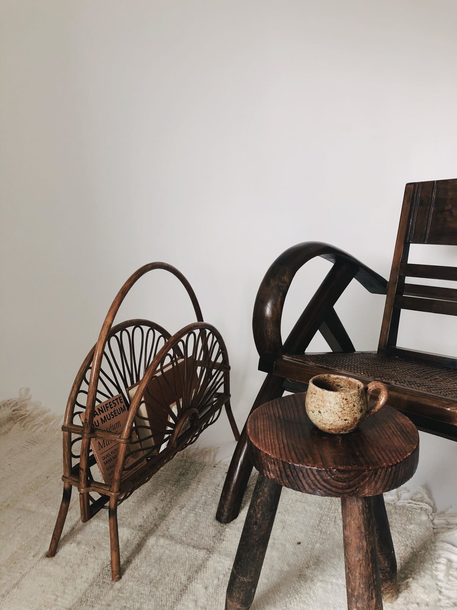 Old farm stab tripod