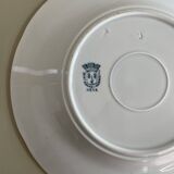 St Amand ironstone plate, Néva model