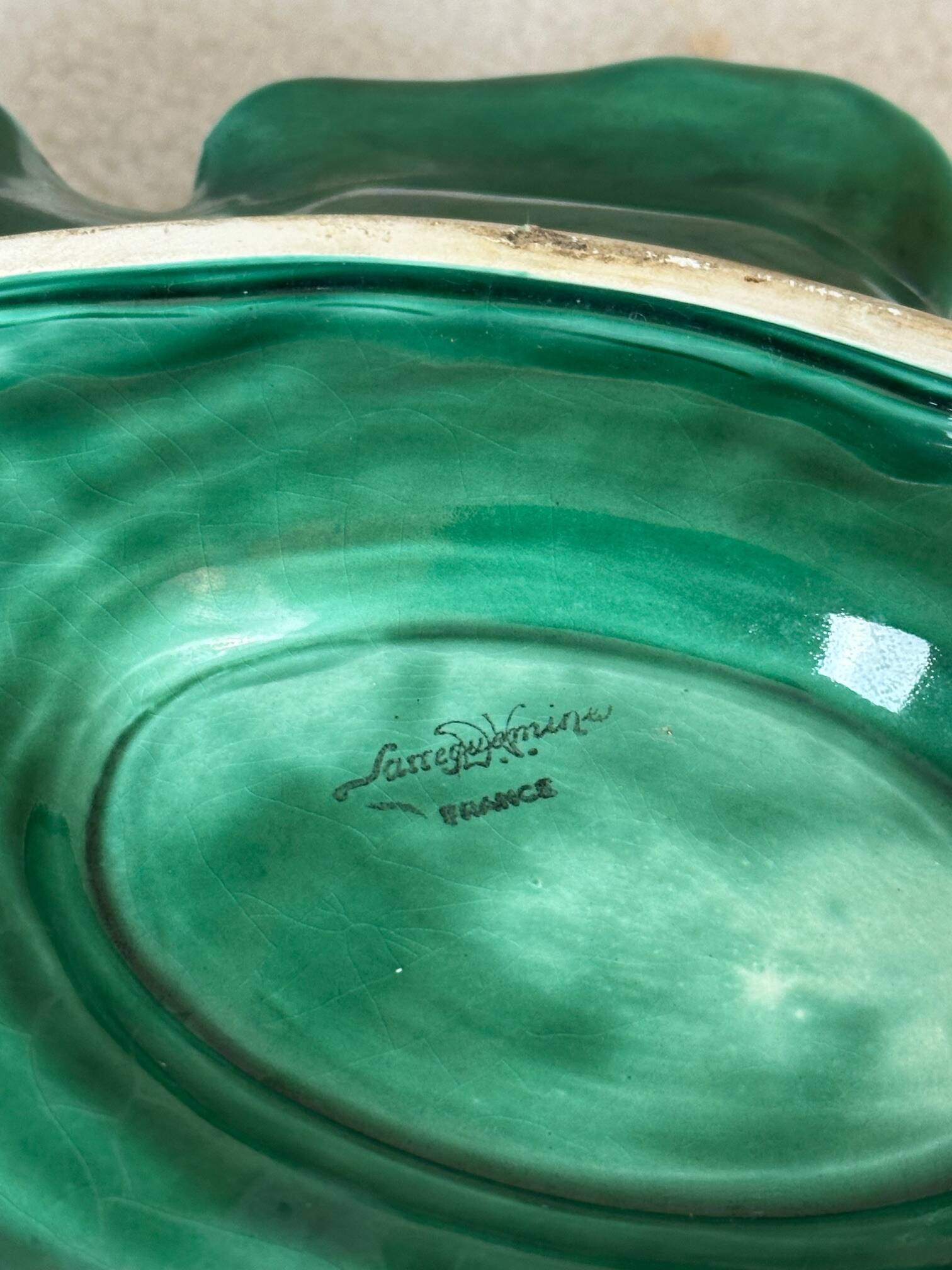 Sarreguemines soup tureen