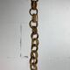 Midcentury pencil reed rattan bamboo pendant hanging lamp, Italy, 1970s