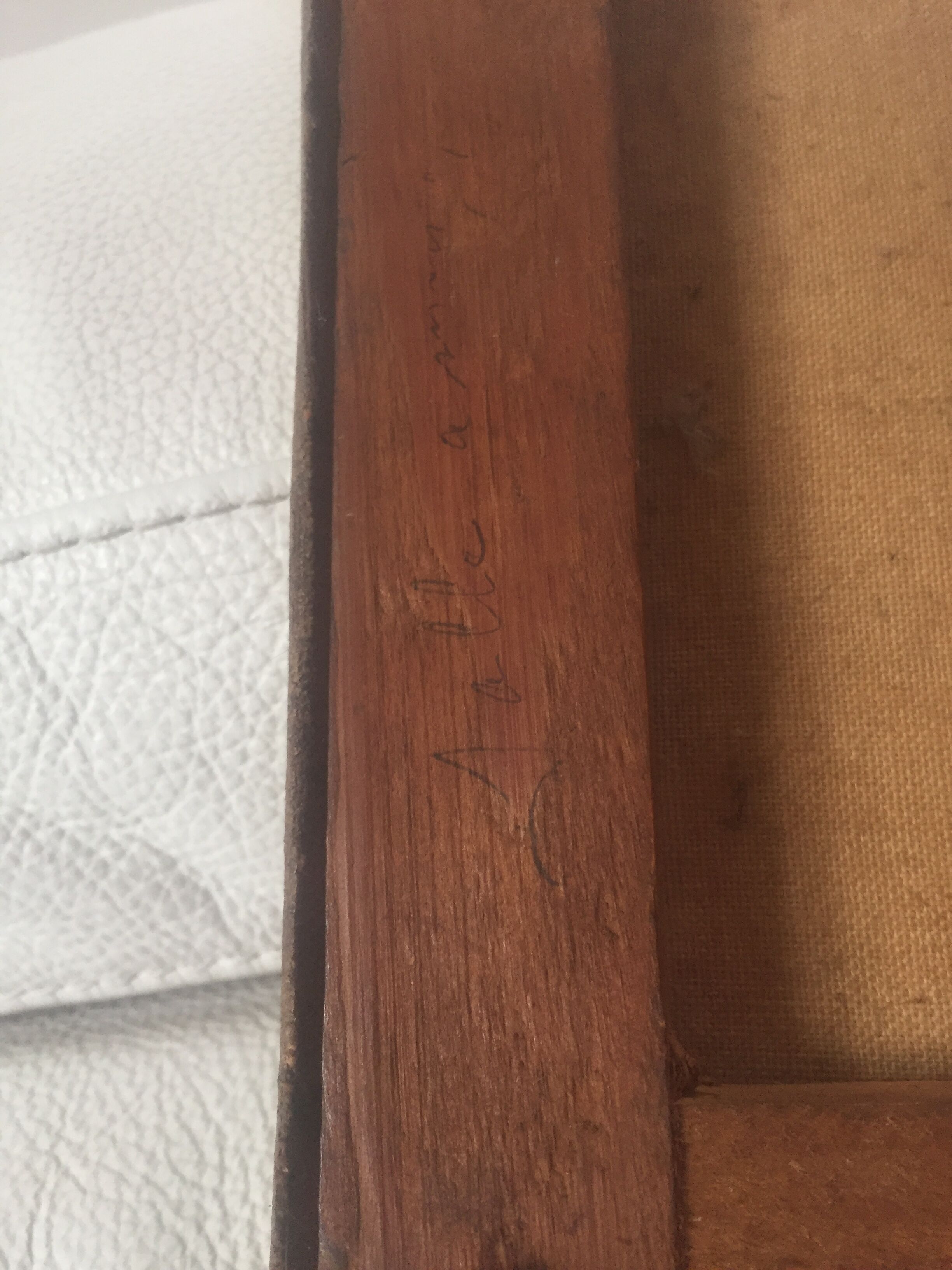 Oil on canvas by Gustave Mouty (1870-1956)