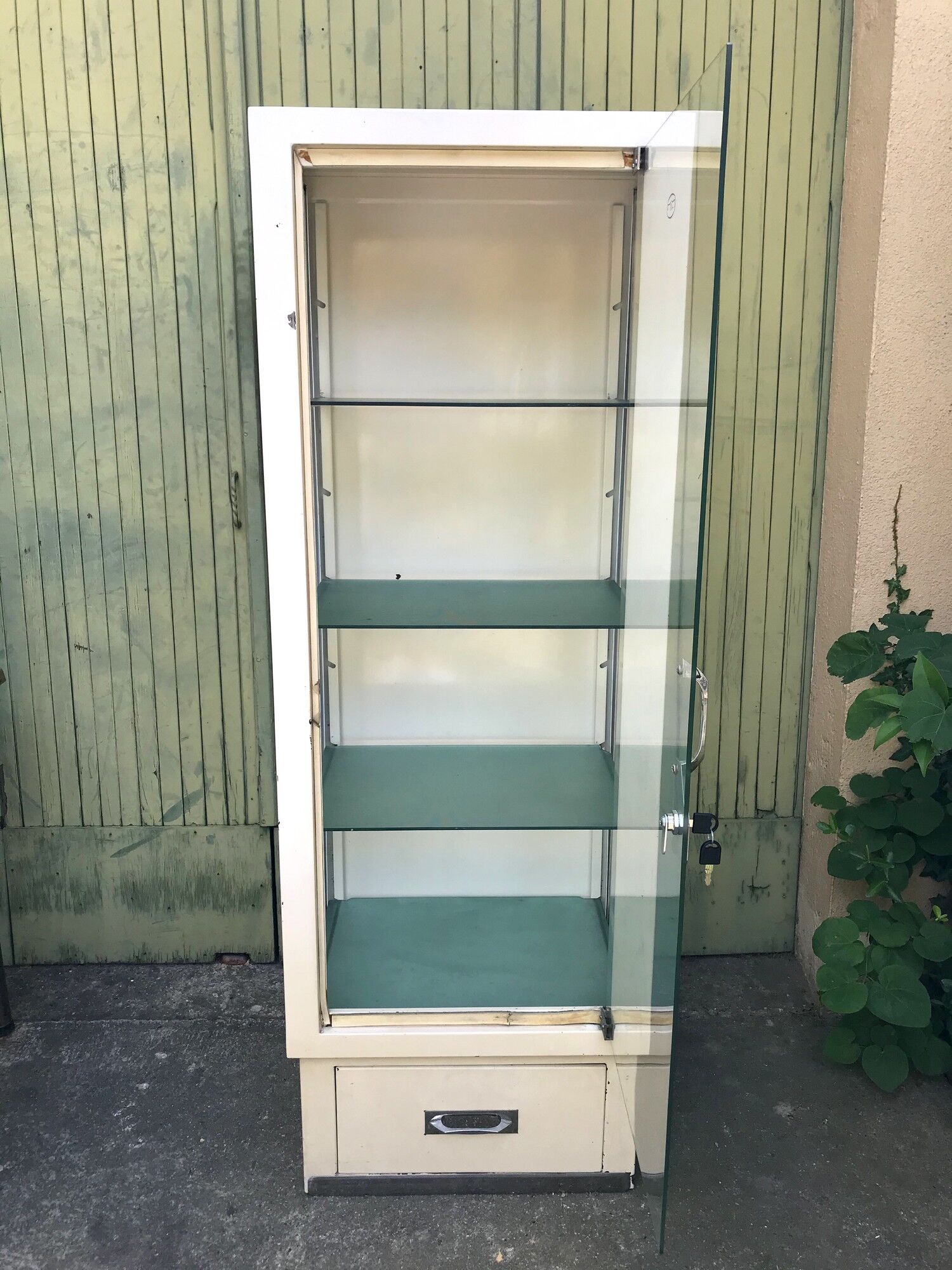Vintage medical cabinet 70s