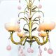 Murano Drop Pendant Light 1930s