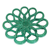 Vallauris woven ceramic fruit bowl