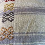 Housse de coussin kilim turc vintage, 40 x 40 cm