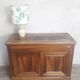 Low buffet in late 19th century walnut 3 doors including 1 side