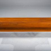 Mid-century modern teak wall shelf by Walter Wirtz for Wilhelm Renz, Germany, 1960s
