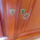 Occasional furniture - TV unit - Rotating tray - Louis Philippe - Solid wood