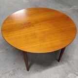 Vintage table with Girsberger teak extension
