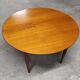 Vintage table with Girsberger teak extension