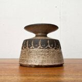 Danish Scandinavian pottery vase from the mid-century Lovemose Denmark, 1960s.