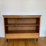 Notary curtain binder cabinet