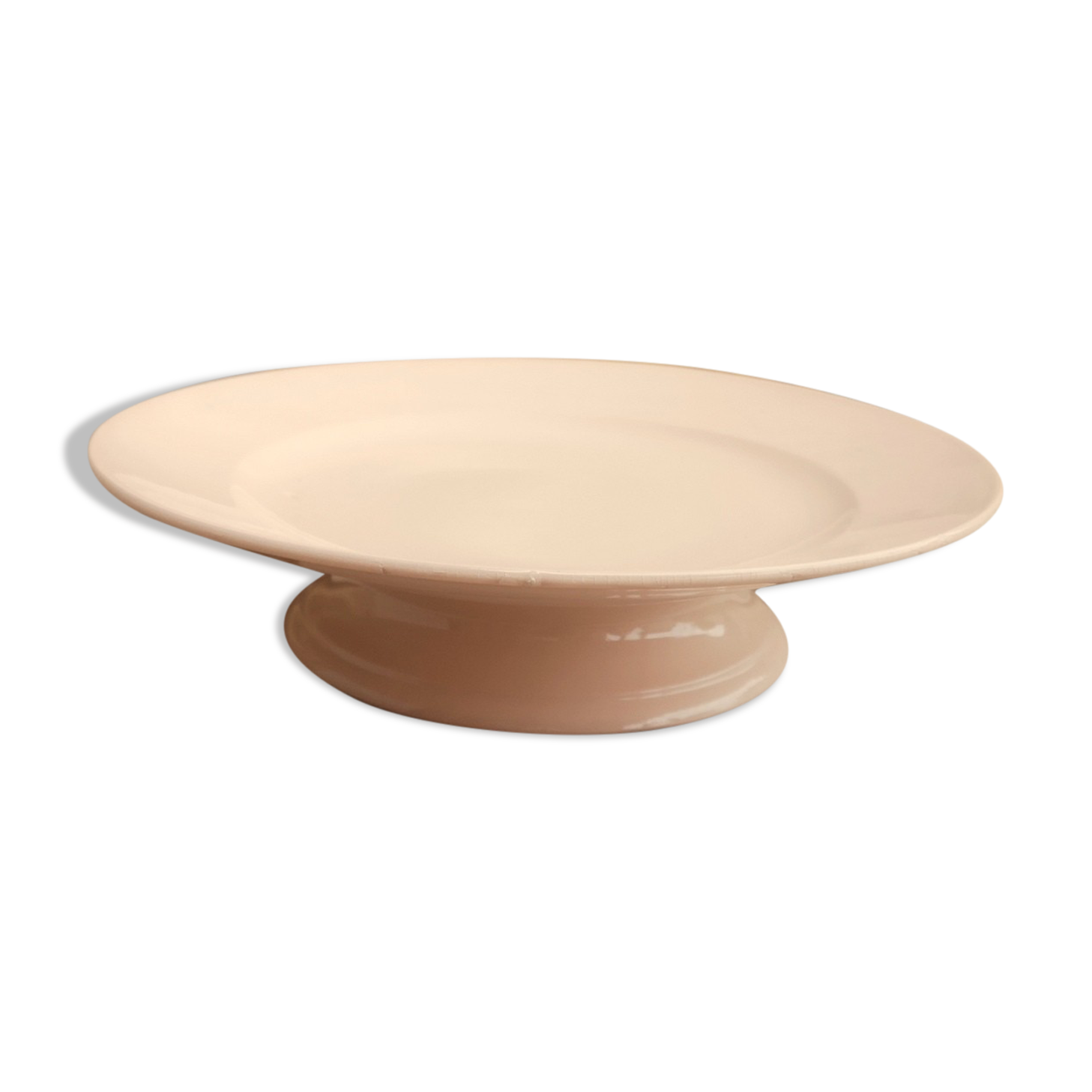 Compotier in Pink Ceramic Saint Amand