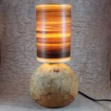Maple & tulip wood lamp
