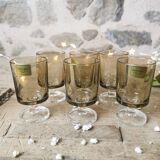 6 vintage luminarc lenses