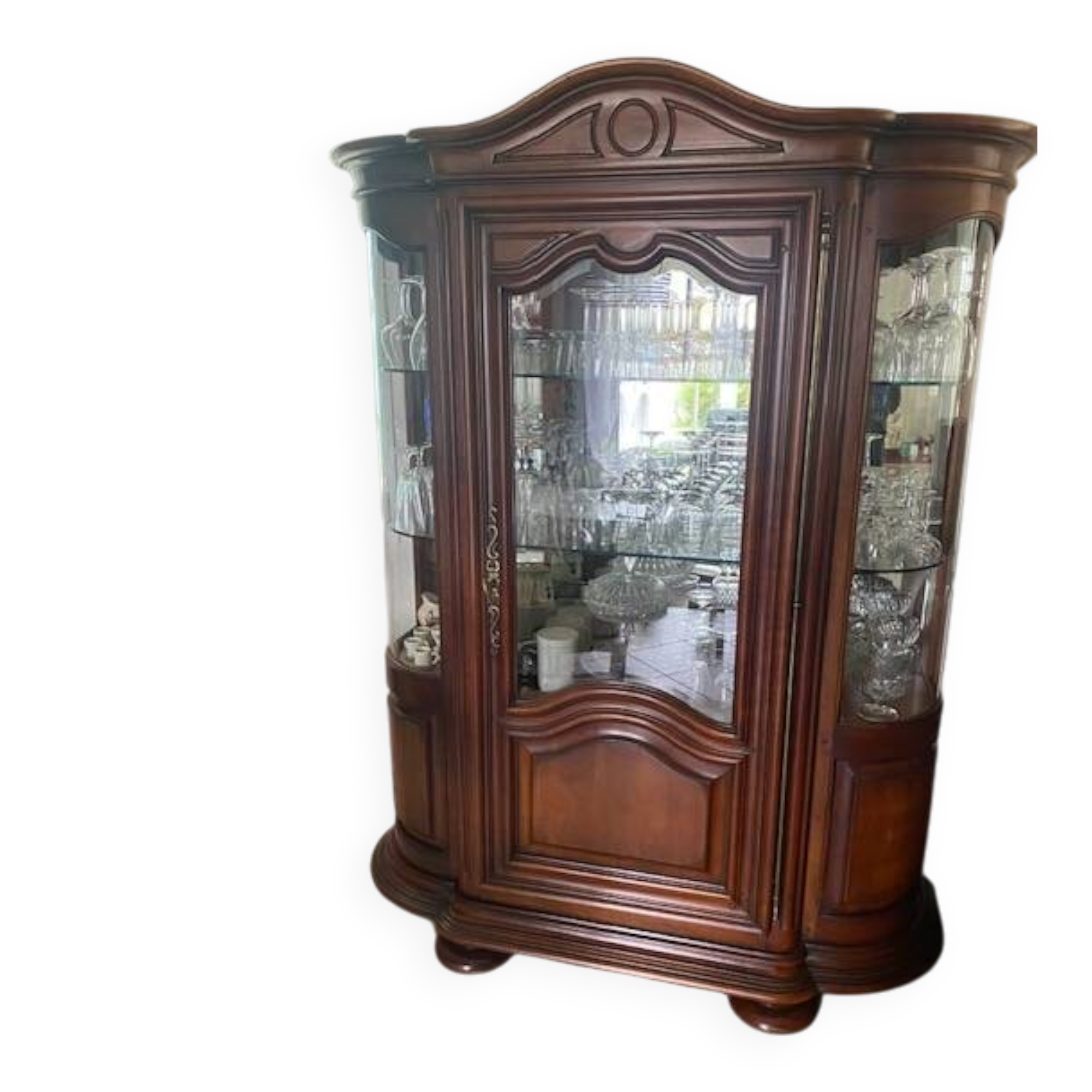 Argentier merisier massif style louis XIV Jean Pierre Ehalt