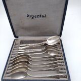 12 teaspoons/moka. 6 Boulenger and 6 laurel marking.