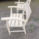 Pair of wooden armchairs
