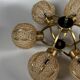 1960s 1970s 6-Light Sputnik Chandelier by Kaiser Leuchten Germany