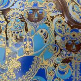 Limited edition German vintage Christmas wall plate by Bjørn Wiinblad for Rosenthal, 1978