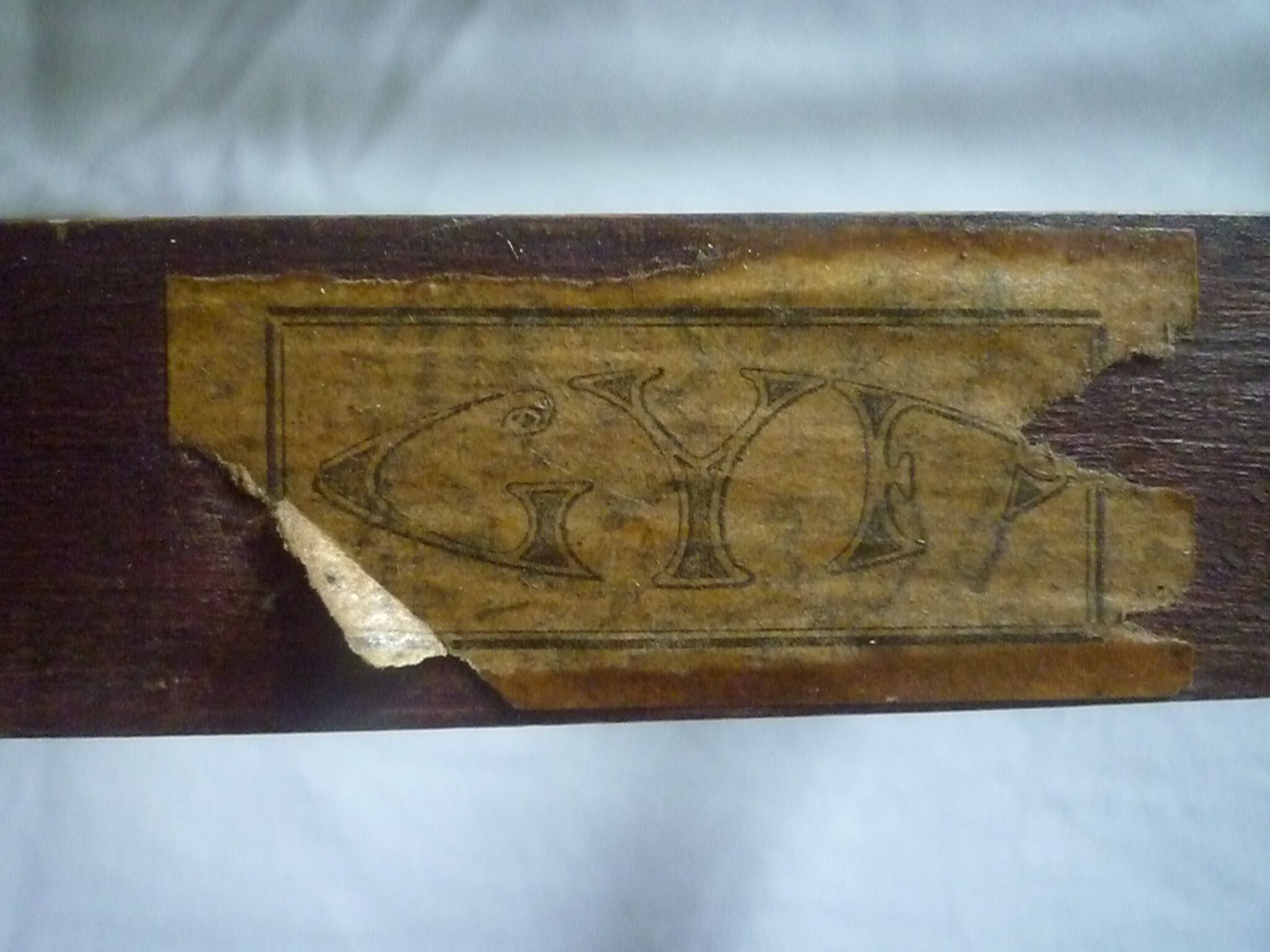 Coat rack platform early twentieth, brand gyf