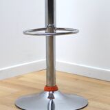 Pair of bar stools, industrial