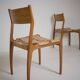 Set of 6 GESSEF chairs published by Consorzio Sedie Friuli, Italy, 1970s.