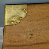 Marine trunk in camphor wood, India – Late 19th century