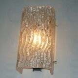 60s frosted glass sconce