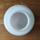 Globe de lampe en opaline moulé diamètre 16 cm