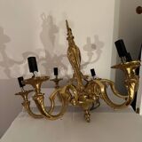 Bronze chandelier