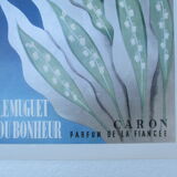 Advertising Caron, perfume of the bride -50s