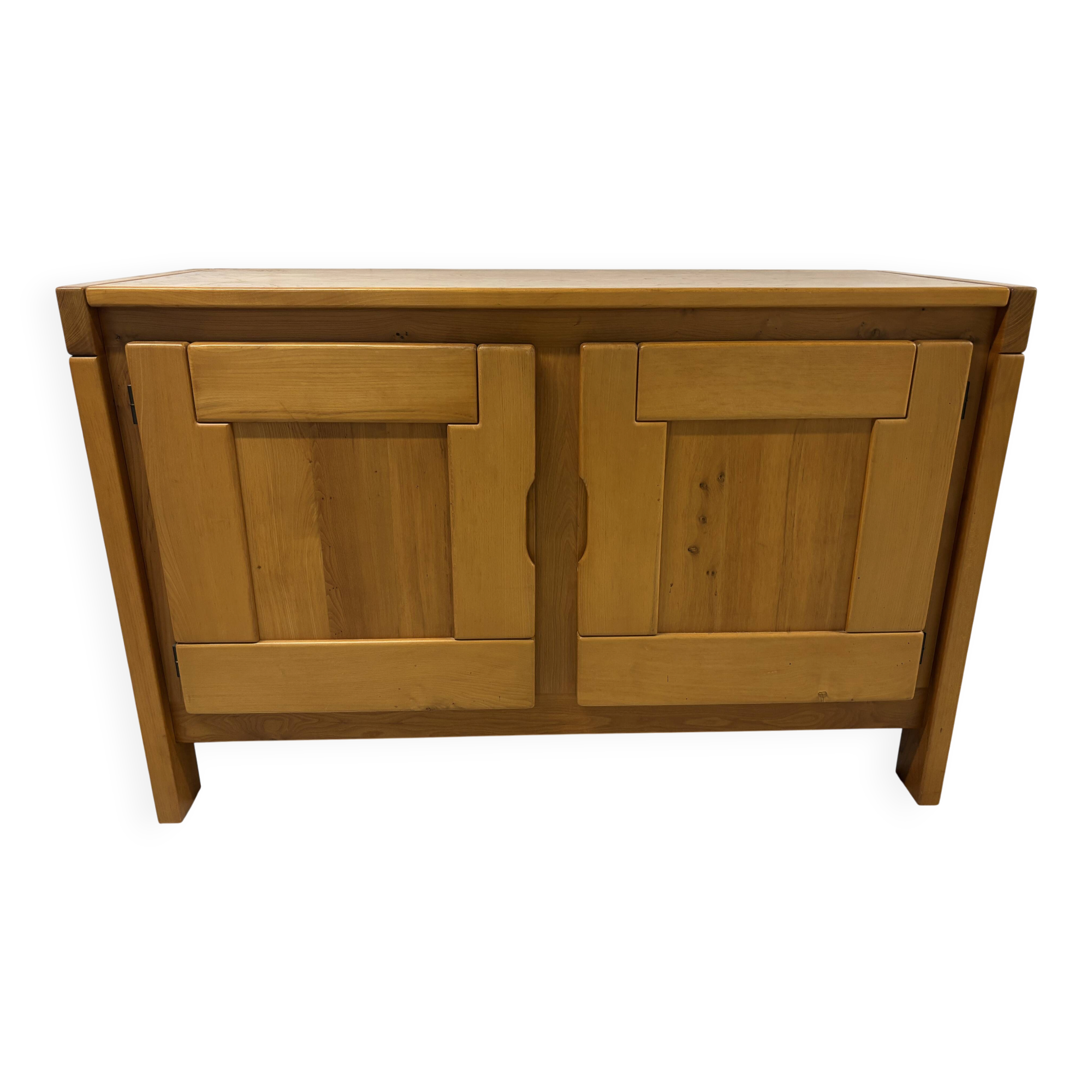1970s vintage solid wood sideboard – modernist design