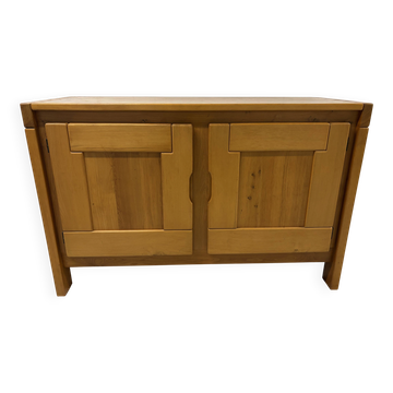 1970s vintage solid wood sideboard – modernist design
